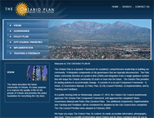 Tablet Screenshot of ontarioplan.org